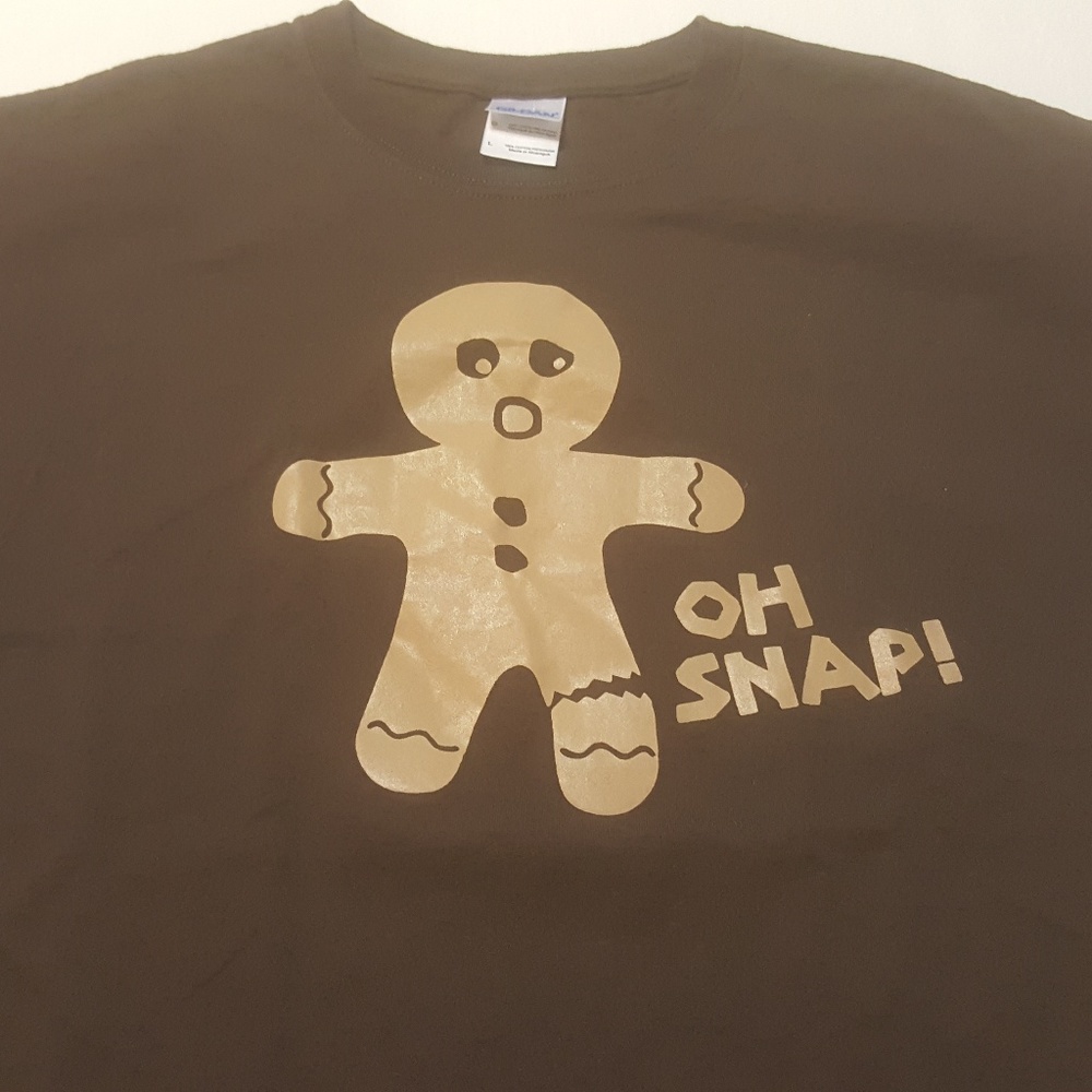 Oh Snap! Gingerbread Man Mishap T-Shirt